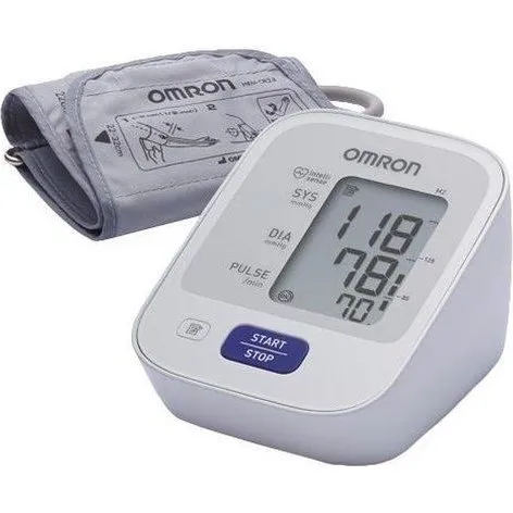 Omron M2 Volautomatische bovenarm bloeddrukmeter, 30 geheugenplaatsen