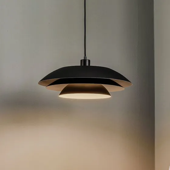 Dyberg Larsen DL45 Hanglamp - Matzwart - Scandinavisch Design