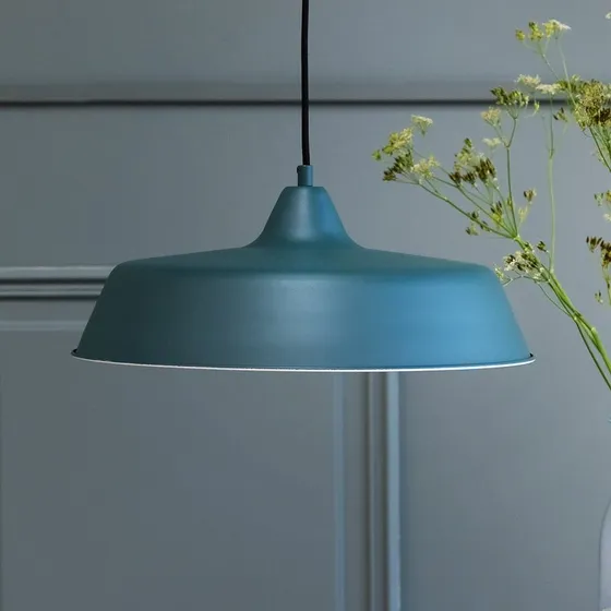 Dyberg Larsen Raw Hanglamp - Donkergroen - Metaal
