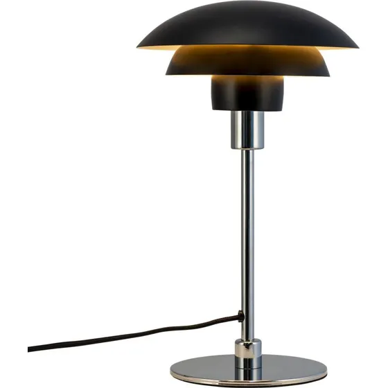 Dyberg Larsen Morph Tafellamp - Zwart - Metaal - 35 cm
