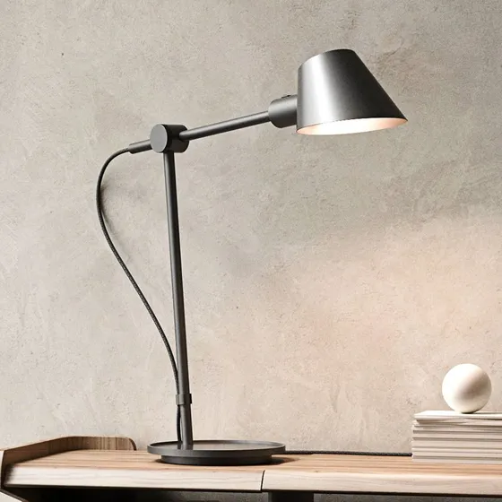 Nordlux Stay Long Tafellamp - Zwart - Modern Metaal