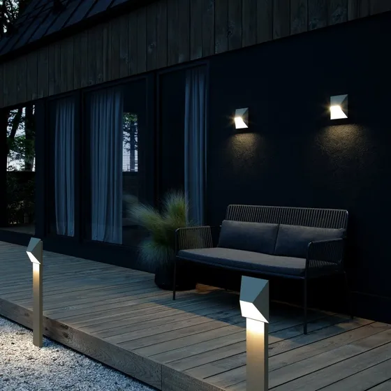 Nordlux Pontio Garden Tuinpadverlichting 85 cm - Crème/Zand
