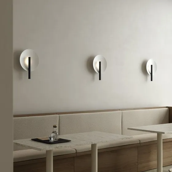 Nordlux Furiko Wandlamp - Zwart/Wit - Design Wandlamp