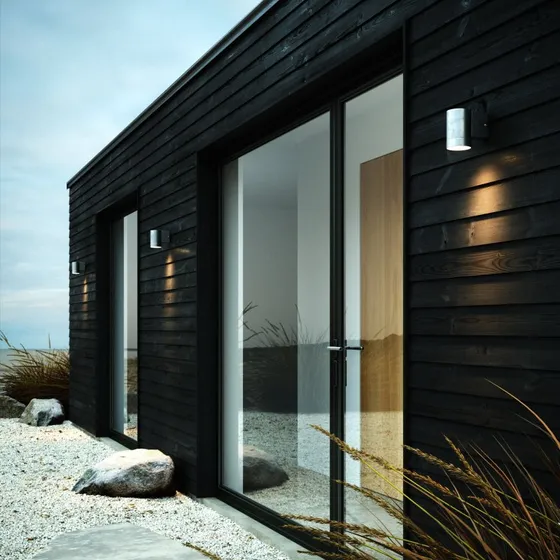 Nordlux Wandlamp Buiten Tin Maxi - Verzinkt Staal - Grijs