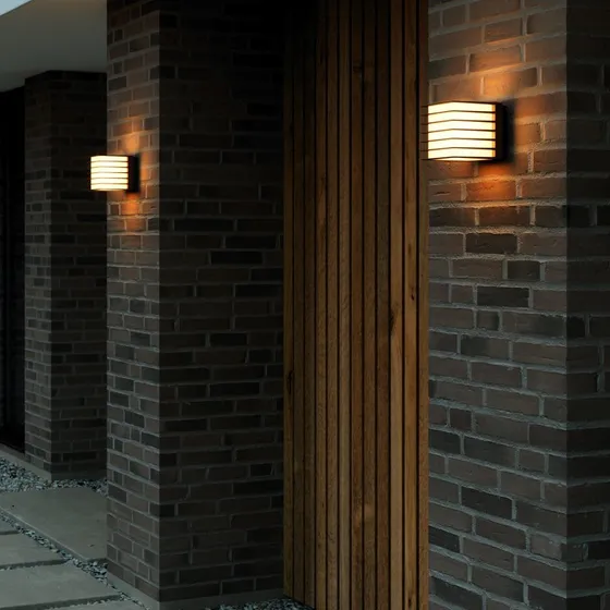 Nordlux Fluktus 13 Buitenwandlamp - Zwart - Modern