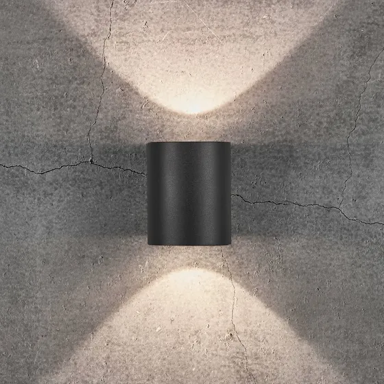Nordlux Canto 2 Seaside Black - Moderne LED Wandlamp