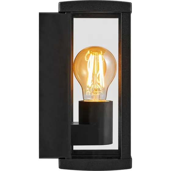 Nordlux Buitenwandlamp Luchy - Modern Zwart - Metaal - E27