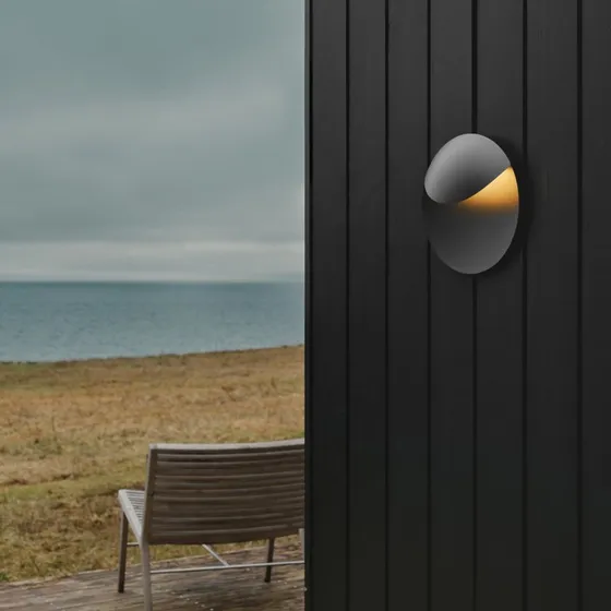 Nordlux Valopin Seaside LED Buitenwandlamp - Zwart - Aluminium