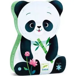 Djeco Panda Puzzel 24 Stukjes in Panda-Doos