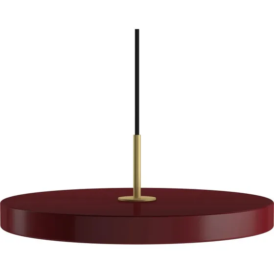 Umage Asteria medium hanglamp - Messing & Rood