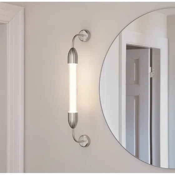 UMAGE Lemon Squeeze Wandlamp - 1-lamp - 77 cm - Staal