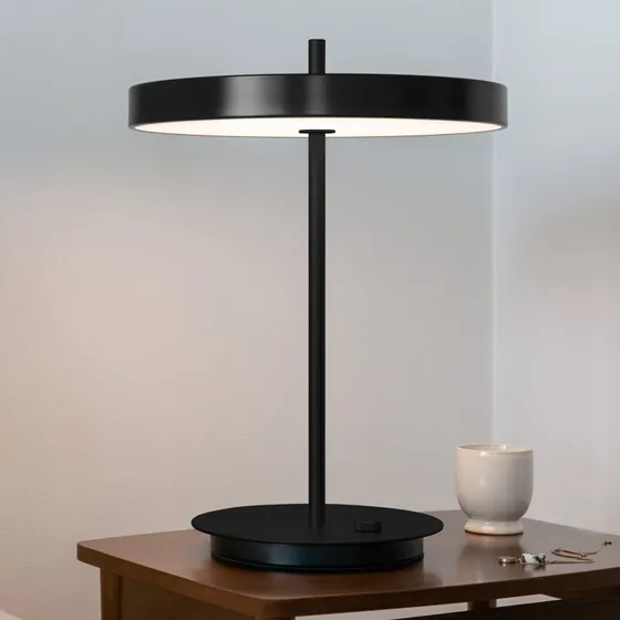 UMAGE Asteria Table LED Tafellamp - Zwart - Scandinavisch Design