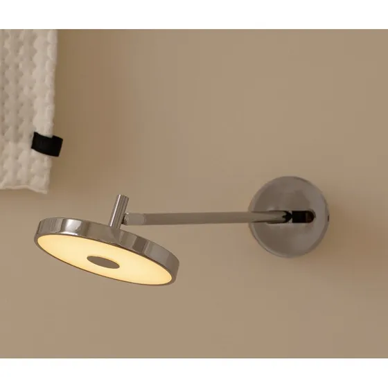 UMAGE Asteria LONG HW LED Wandlamp - Gepolijst Staal - 45 cm