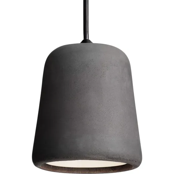 New Works Material Hanglamp - Dark Grey Concrete