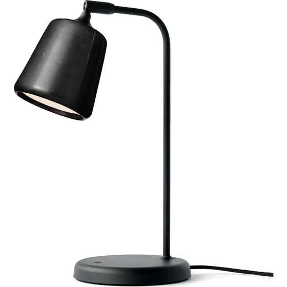 New Works Material Tafellamp Black Marble