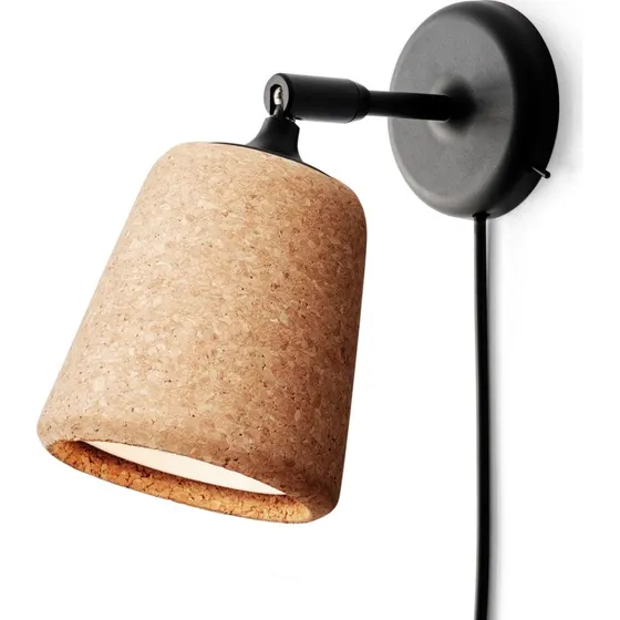 New Works Material Wandlamp Natural Cork