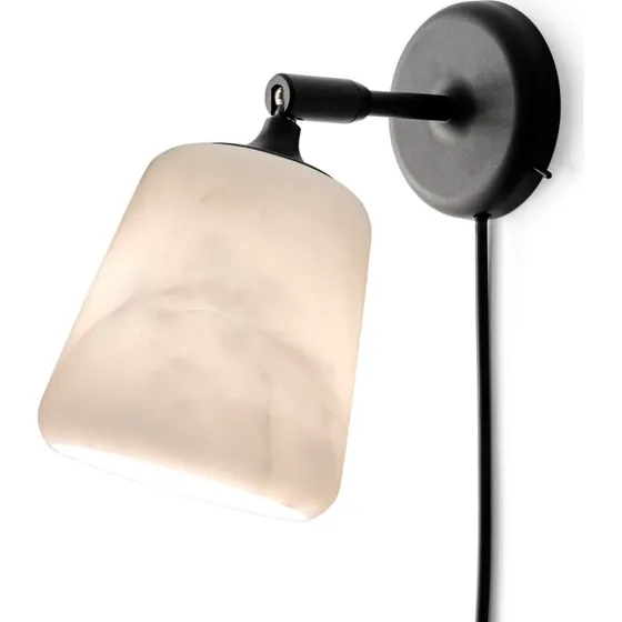 New Works Material Wandlamp - Marmer & Crème