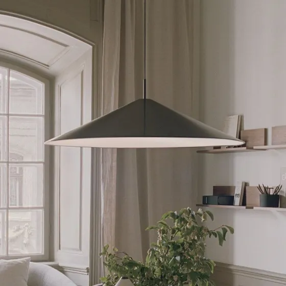 New Works Brolly Hanglamp Ø90 - Geanodiseerd Aluminium