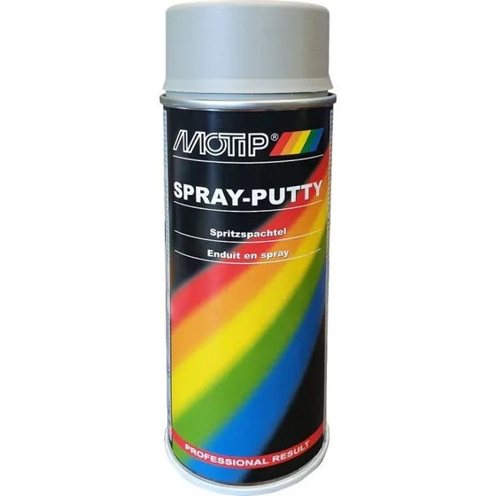 MoTip Spuitplamuur 400ml beige-grijs