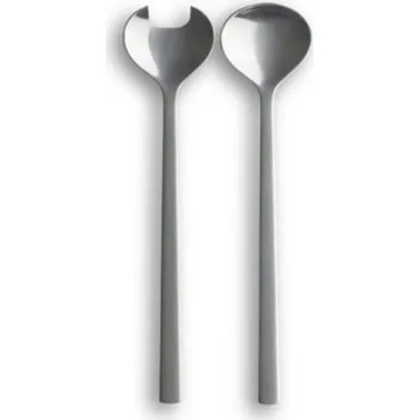 Georg Jensen New York Saladebestek RVS Mat