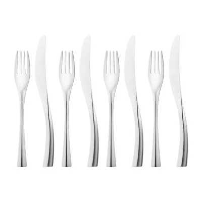 Georg Jensen Cobra Bestekset 8-Delig Spiegelgepolijst