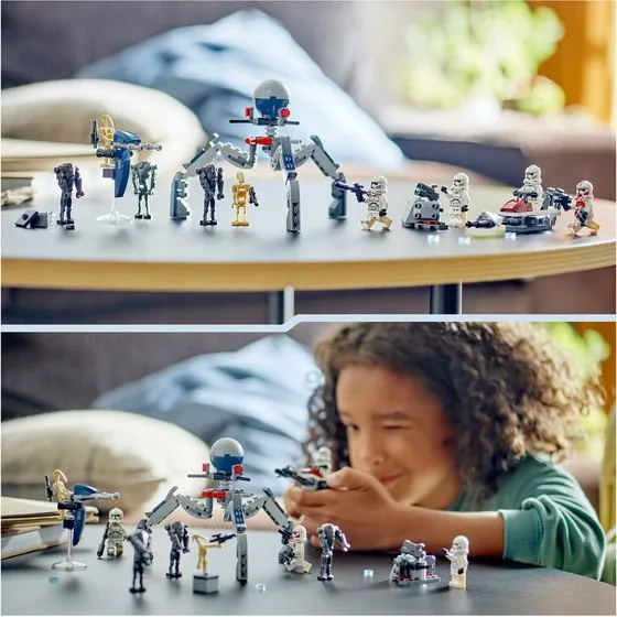 LEGO 75372 Clone Trooper & Battle Droid Battle Pack