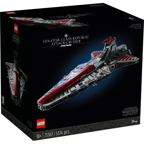 LEGO 75367 Venator-class Republic Attack Cruiser UCS