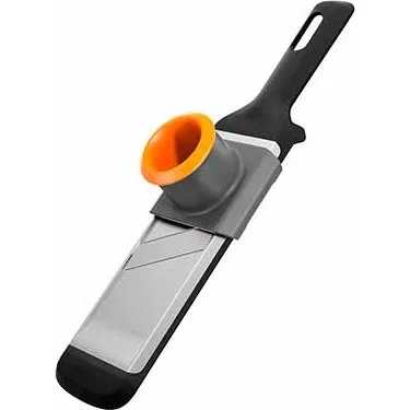 Fiskars Functional Form Groentesnijder RVS, Zwart