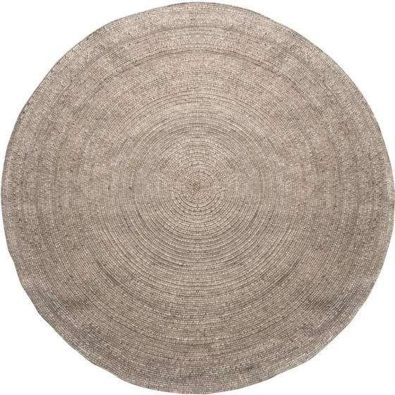 WOOOD Utopia Rond Vloerkleed Naturel 200cm