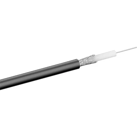 Goobay RG-58 Coaxkabel, Dubbel Afgeschermd, 5 mm, 50 