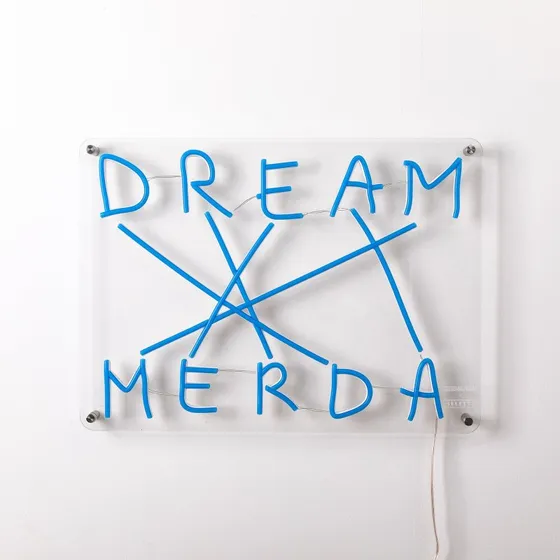 Seletti Dream-Merda LED Wandlamp - Blauw