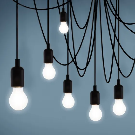 Seletti Maman Hanglamp - Zwart - 14 E27 Fittingen - Design