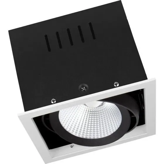 Ledvance LED Spot Vierkant 30W 4000K Zwart-Wit 38D