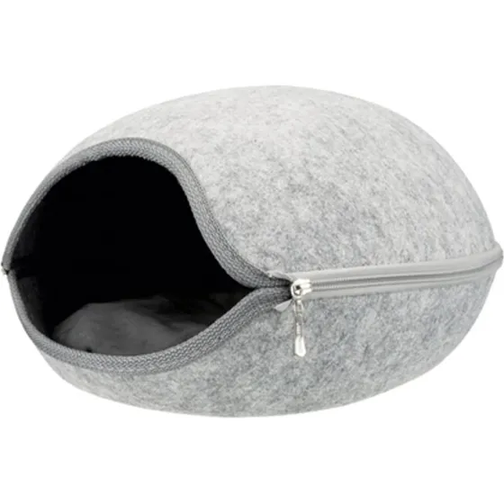 Trixie Relax Iglo Luna Lichtgrijs 40x24x46 cm