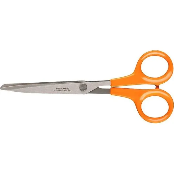 Fiskars Papier- en Saks 18 cm, Oranje