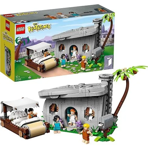 LEGO 21316 The Flintstones - Bouwspeelgoed met huis en auto