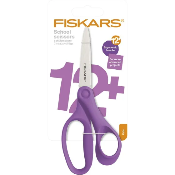 Fiskars Schoolschaar 18 cm Paars