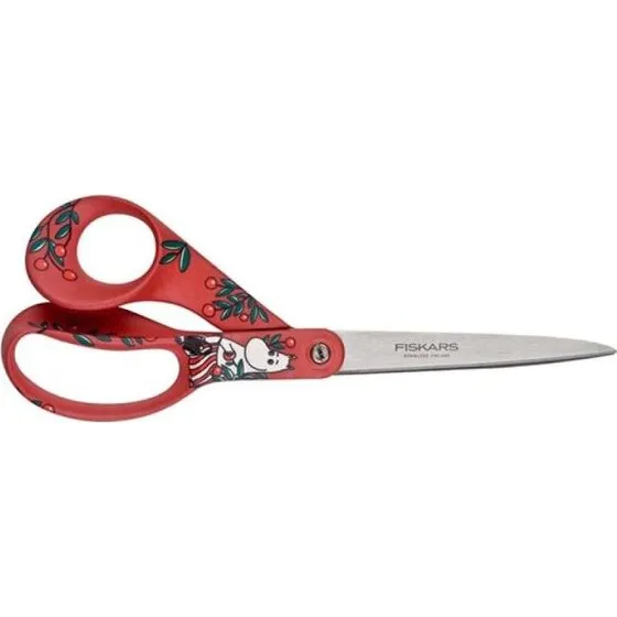 Fiskars Universal Scissors 21 cm Moomin Rood