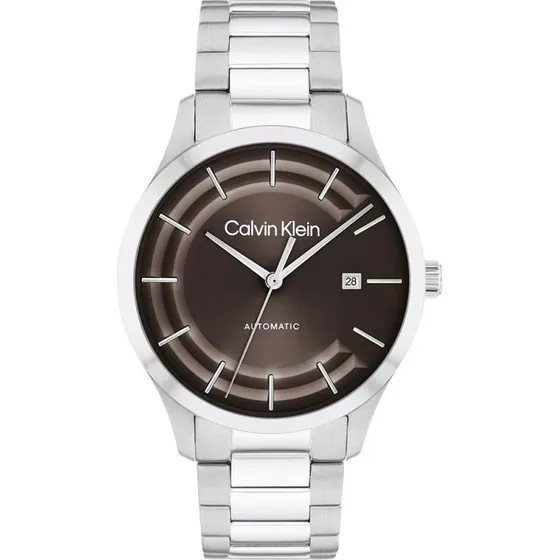 Calvin Klein Iconic Automatic 25300020 Herenhorloge Zilver