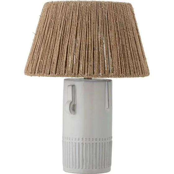 Bloomingville Rama Tafellamp Wit, 66 cm