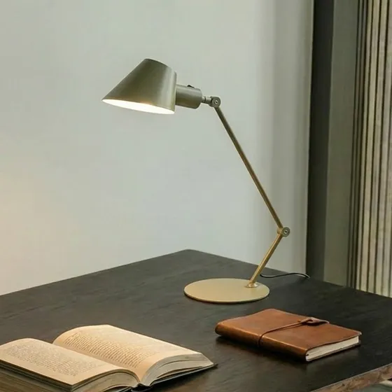 Lindby Corali Tafellamp - Lichtgroen - Metaal - 64 cm