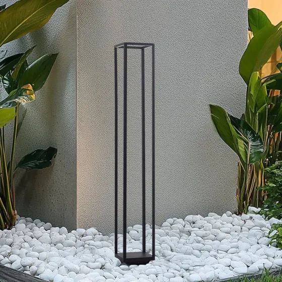 Lucande Thorvid LED Tuinpadverlichting - Zwart - 120 cm
