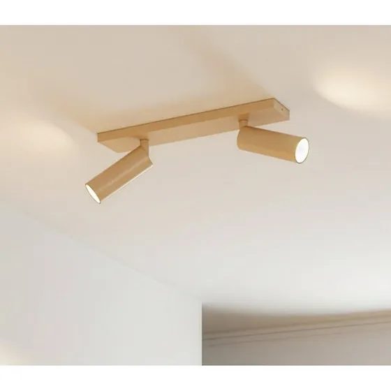 Arcchio Brinja Slim Plafondspot - Koffie - 2-lamps - GU10 MR11