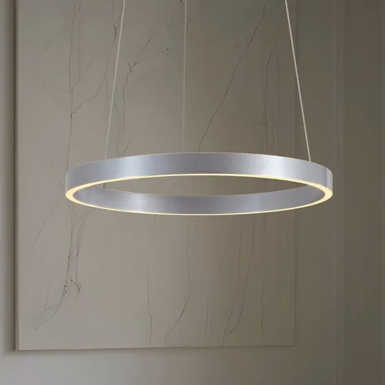 Lucande Yonam LED Hanglamp - Ø 60 cm - Aluminium - CCT