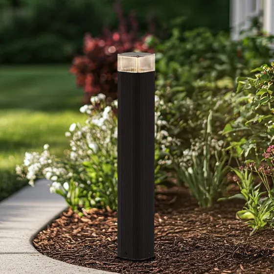 Lindby Halvar Tuinpadverlichting - 50 cm - Zwart - IP65 - GU10
