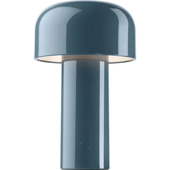 Flos Bellhop Design Tafellamp - Grijsblauw - Oplaadbaar & Dimbaar