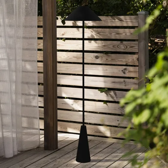 Globen Lighting Cannes Accu-buiten vloerlamp - Zwart - IP54