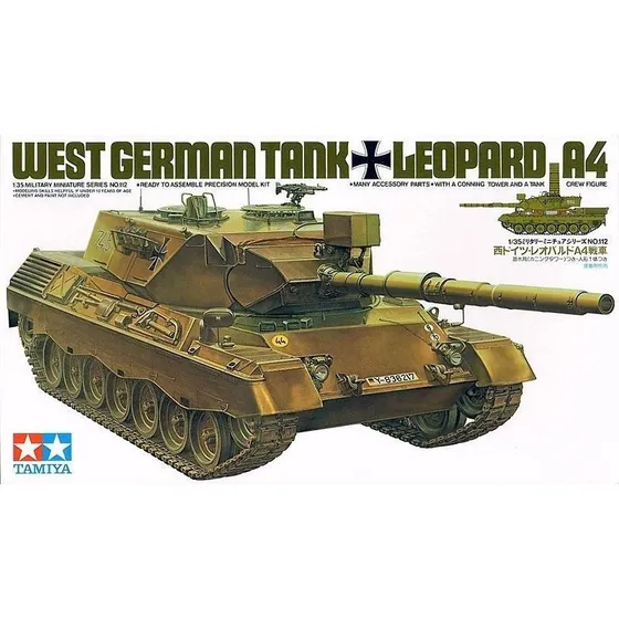 Tamiya 1/35 BW Leopard A4 Modelbouwpakket