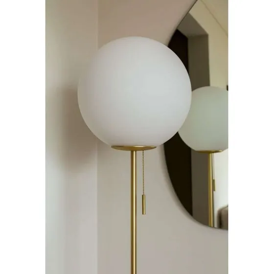 Globen Lighting Torrano vloerlamp - Travertijn & Glas