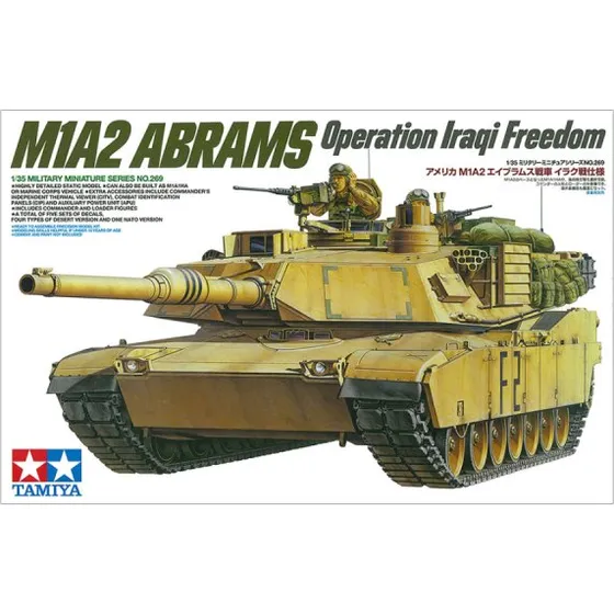 Tamiya 1/35 Abrams M1 A2 Tank 35269